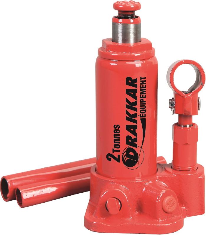 DRAKKAR-EQUIPEMENT - Cric bouteille hydraulique 20 tonnes - Corps en fonte - Référence 13020_0