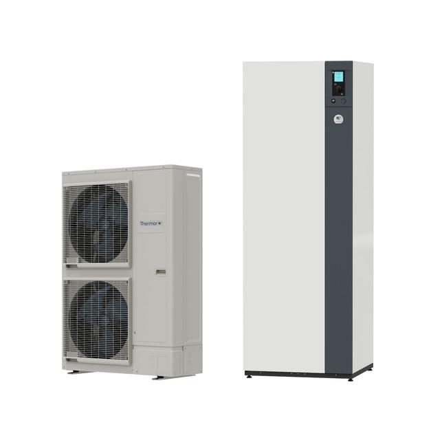 Ensemble pompe à chaleur air-eau AÉROLIA DUO 14kW triphasé R410A - Thermor - 526794_0