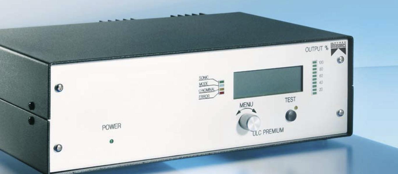 Générateur d'ultrasons Weber Ultrasonics série ULC - compact, 200 à 400 Watts, fréquences jusqu'à 150 KHz_0