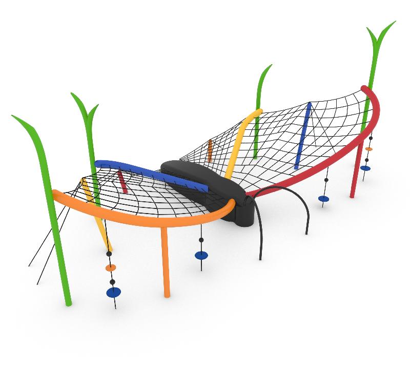 Jeux à grimper thématiques Butterfly réf-8071491 - Hags - Parcours de santé pour enfants de 5 à 12 ans_0