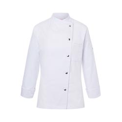 KARLOWSKY Veste de cuisine femme, manches longues, avec boutons, BLANC , 50 - 50 blanc 4040857984913_0