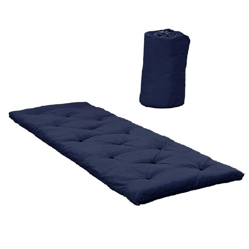 Lit futon Bed in a Bag - couleur bleu marine - 70x190 cm - confortable et pratique_0