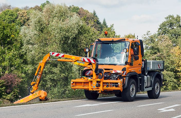 Épareuse pour chariot télescopique