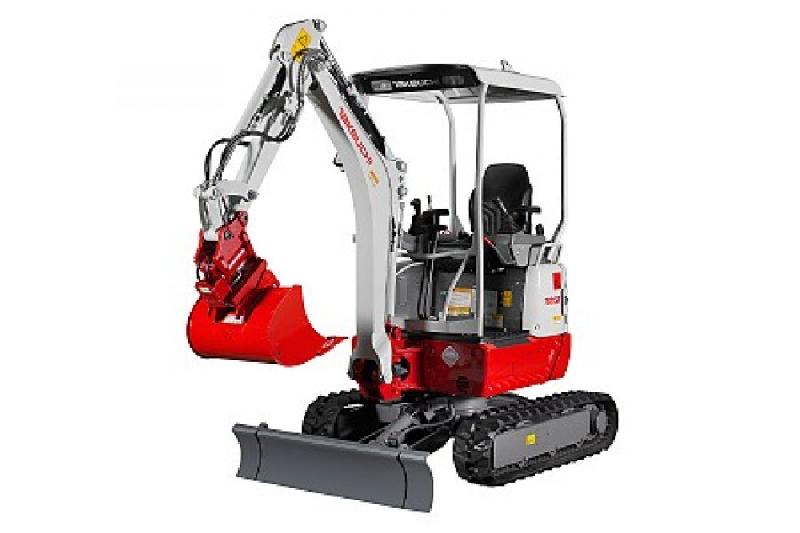 Mini-pelle Takeuchi TB 215R - 1575 kg, Profondeur de fouille 2190 mm, Moteur Yanmar 3 cylindres_0