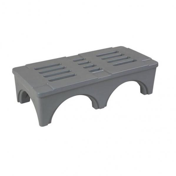 Palette de stockage en plastique pour chambre froide - Hauteur sous arc 180 mm - Résistante de -30°C à +80°C - 3 formats disponibles_0