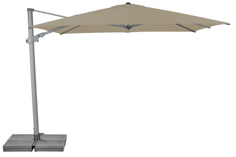 PARASOL DÉPORTÉ VARIOFLEX 3 X 3 M ÉCRU