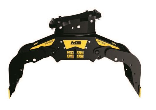 Pinces de tri MB-G600 - enrochement et démolition - Bakker Hydraulic Products BV_0