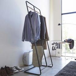 Porte manteau large Tower 61 x 45 x 163 cm Yamazaki - noir métal 02739_0