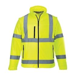 Portwest - Blouson de travail Softshell avec 3 couches HV Jaune Taille 2XL - XXL jaune 5036108161270_0