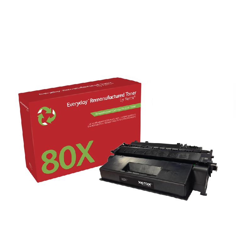 Remanufacturé Everyday Toner Noir de Xerox pour HP 80X (CF280X), Haute capacité_0