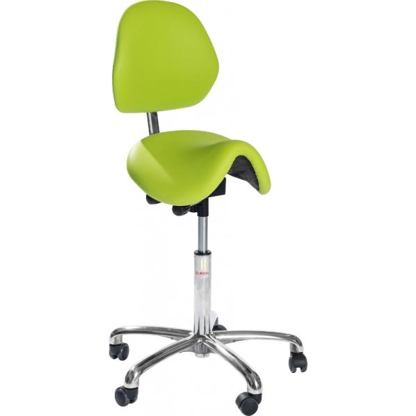 Siège selle professionnel DALTON Version 7 - avec dossier - ergonomique et fabriqué au Danemark_0