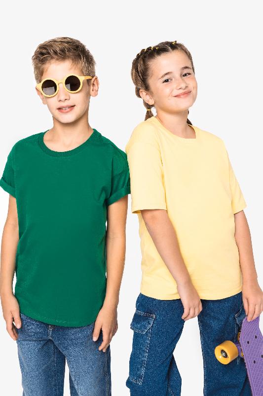 T-shirt écoresponsable oversize enfant - Native Spirit - Réf: NS306 - coton biologique et recyclé_0