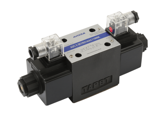 Vanne de régulation directionnelle CETOP 5 - double solénoïde - Pirtek - Débit max. 120 l/min - Viscosité ISO 4401_0