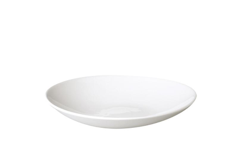 ASSIETTE COUPE CREUSE ROND IVOIRE PORCELAINE Ø 26 CM NANO RAK