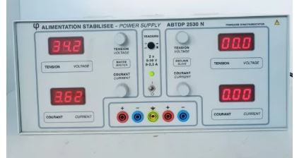Abtdp2530n - alimentation electrique stabilisee - francaise d instrumentation - 2×0-30v 0-2.5a_0