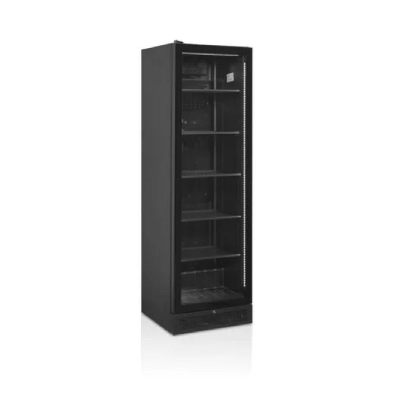 Armoire à boisson noire porte vitrée avec charnière gauche - 397 l - SCU1425 FRAMELESS L/H_0