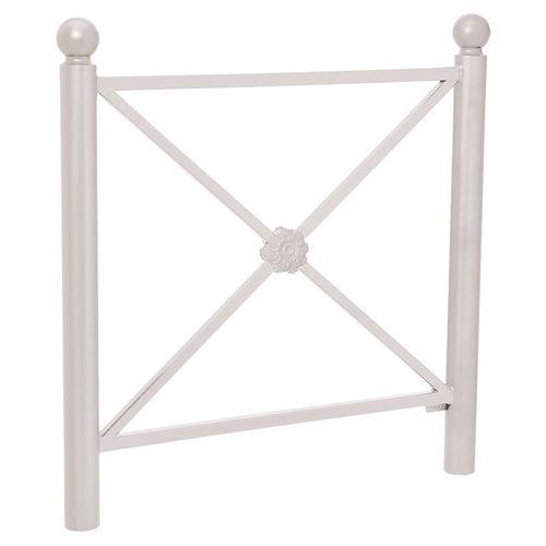 BARRIÈRE PROVINCE ROSACE 1.07 M BOULE - ZINC GRIS 7044 - PROCITY