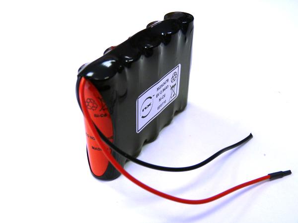 Batterie industrielle Nicd 5x AA VRE 5S1P ST1 6V 940mAh F - Marque NX_0