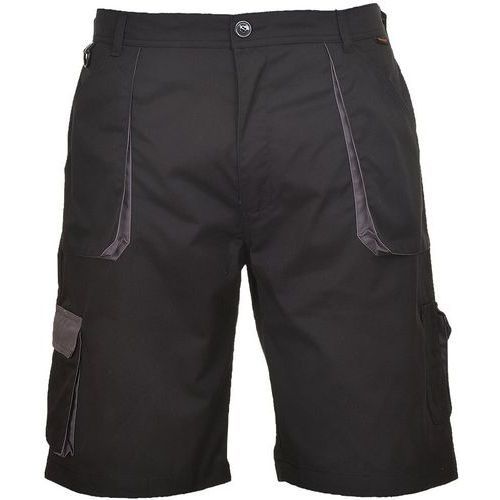 BERMUDA DE TRAVAIL TEXO CONTRAST TX14 NOIR L - PORTWEST