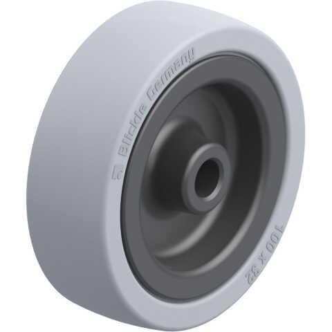 BLICKLE - ROUE Ø 100MM BANDAGE CAOUTCHOUC SBR 110KG - VPA 101/12G