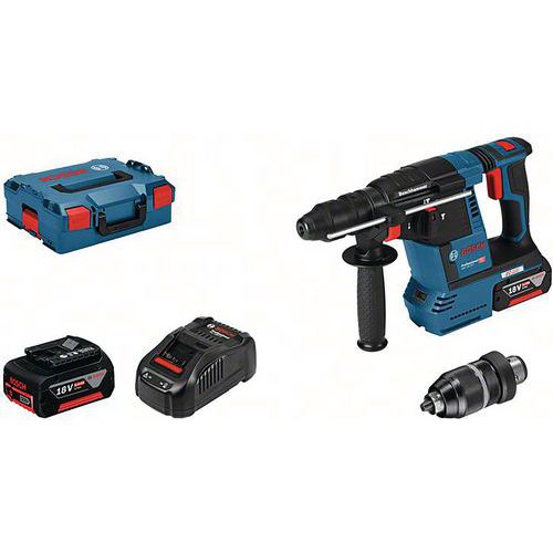 BOSCH 1 PERFORATEUR SDS-PLUS GBH 18-26F AVEC 2 BATTERIES 6,0 AH BOSCH