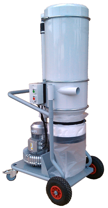 Centrale d'aspiration mobile OPTIMUM-MOB - 3 ou 4 kW, avec turbine européenne et variateur de fréquence_0