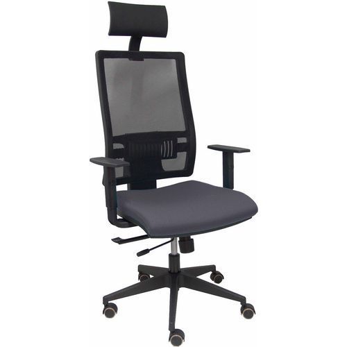 CHAISE DE BUREAU HORNA ACCOUDOIRS RÈGLABLES - GRIS FONCÉ - PIQUERAS Y CRESPO