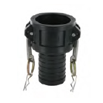 Coupleur à cames Type C - Douille annelée sans collerette - Polypro - DN 25 - YCCDAPP025_0