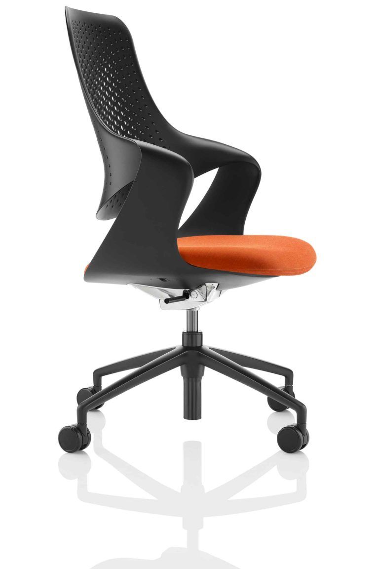 Coza - chaise de bureau - boss design - couleur noir graphite_0