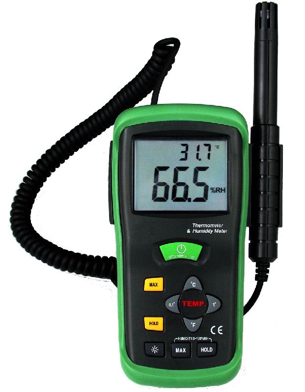 Double thermomètre-hygromètre #6150si - Sonde déportée et Type K jusqu'à 1000°C_0