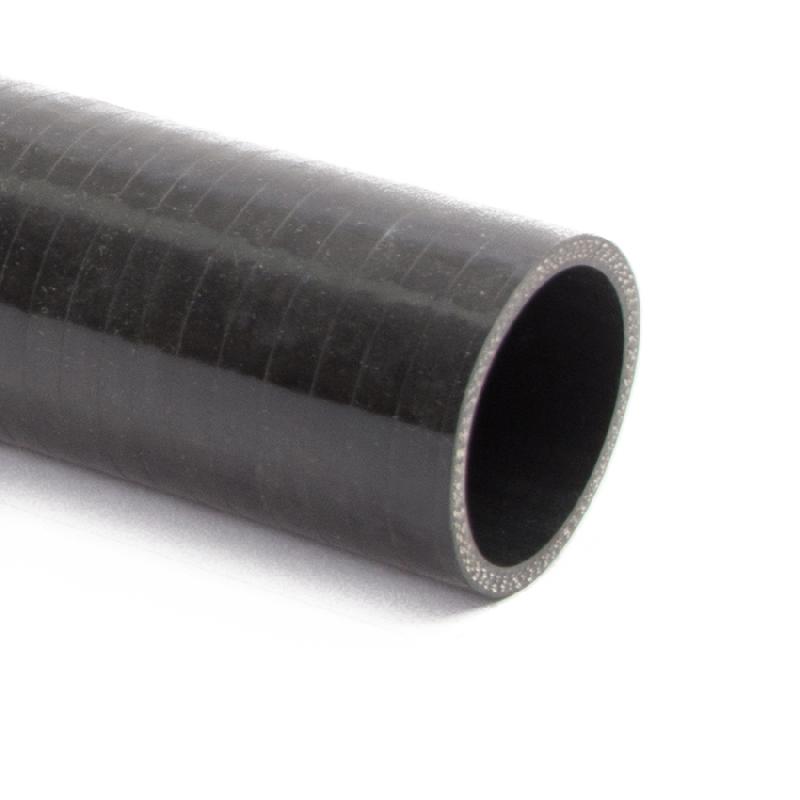 DURITE SILICONE DROIT NOIR DN=9.5MM L=1000MM