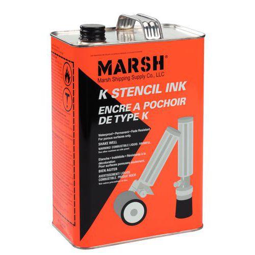 ENCRE LIQUIDE NOIRE BIDON DE 3.80L ADAPTEE P OUR BOIS - MARSH