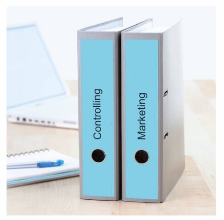 Étiquette classeur A4 - 192 x 61 mm bleues - Référence 5098 - Adhésives, compatibles imprimantes laser et jet d'encre_0