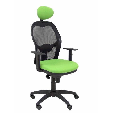 FAUTEUIL DE BUREAU JORQUERA - DOSSIER MAILLE - VERT POMME
