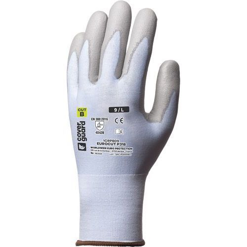 GANTS ANTICOUPURE EUROCUT P318 CUT B. HPPE J18 - 7