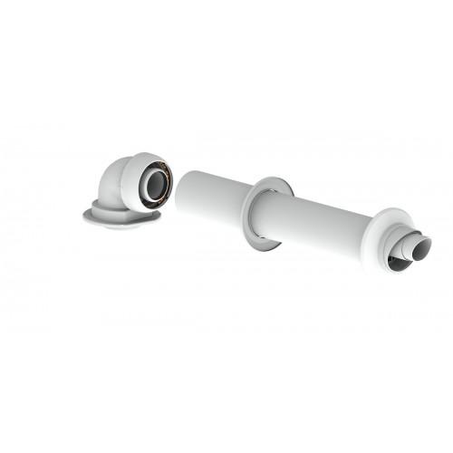 KIT HORIZONTAL PP POUR CHAUDIÈRE VENTOUSE SAUNIER DUVAL - EASYSAFE BURGERHOUT