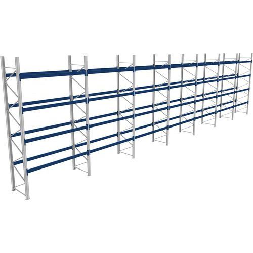 RACK 1 DÉPART + 6 SUIVANTS LXLXH 2700X19900X5000 600KG 4 NIV - BITO