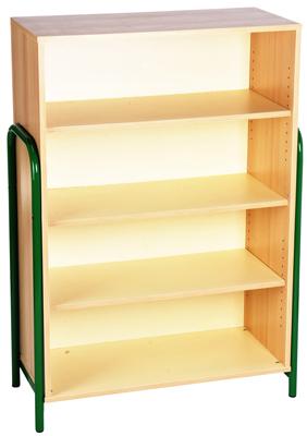 BIBLIOTHÈQUE CHLOÉ COLORIS JAUNE RAL 1023 - MANUTAN COLLECTIVITÉS