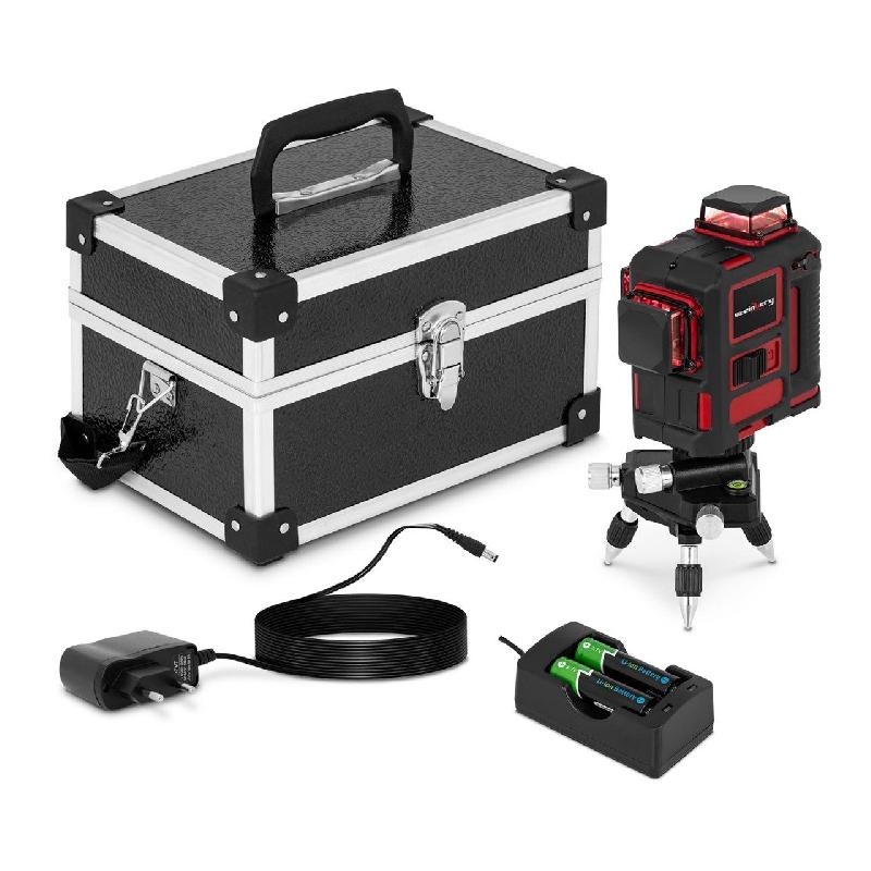 Laser rotatif avec trépied, mallette de transport et batterie lithium - portée 25 m - 14_0002219_0