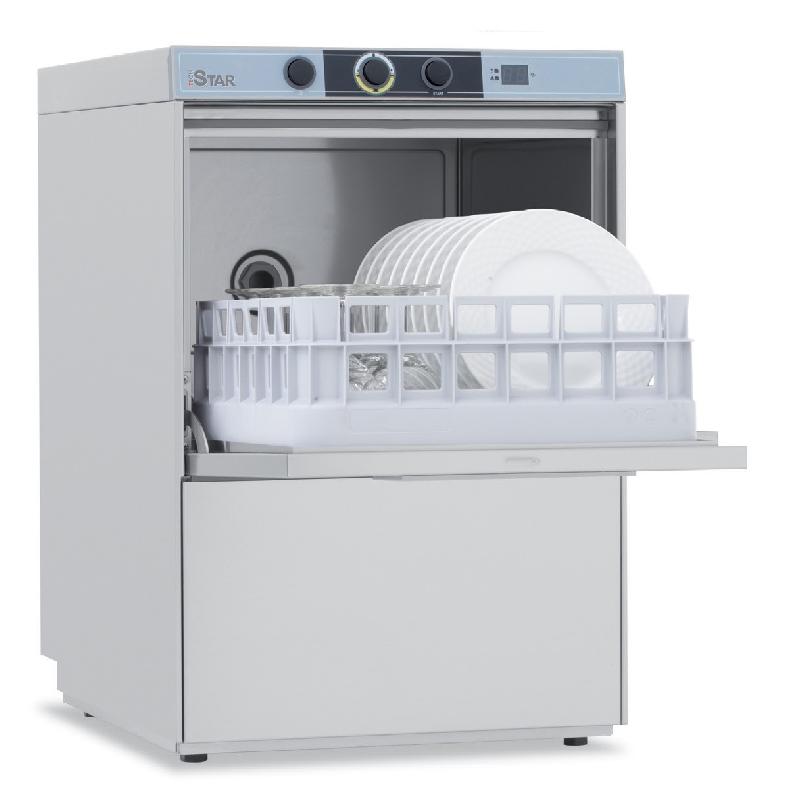 Lave-verres - 8 litres panier 400 x 400 mm professionnel - STAR405DG_0