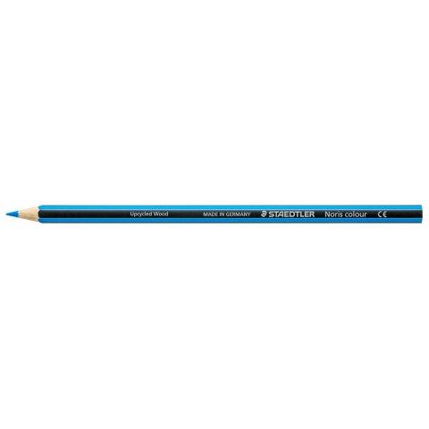 LOT DE 3 - CRAYONS STAEDTLER NORIS COLOUR 185 COLORIS BLEU CLAIR POCHETTE DE 12