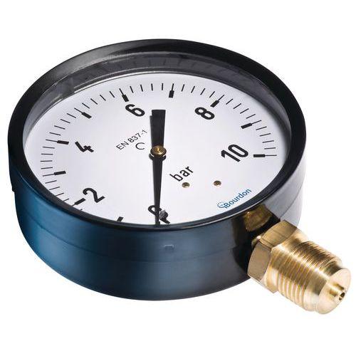 MAT5-D30.B22 - MANOMÈTRE Ø100 MM 10BARS - BOURDON