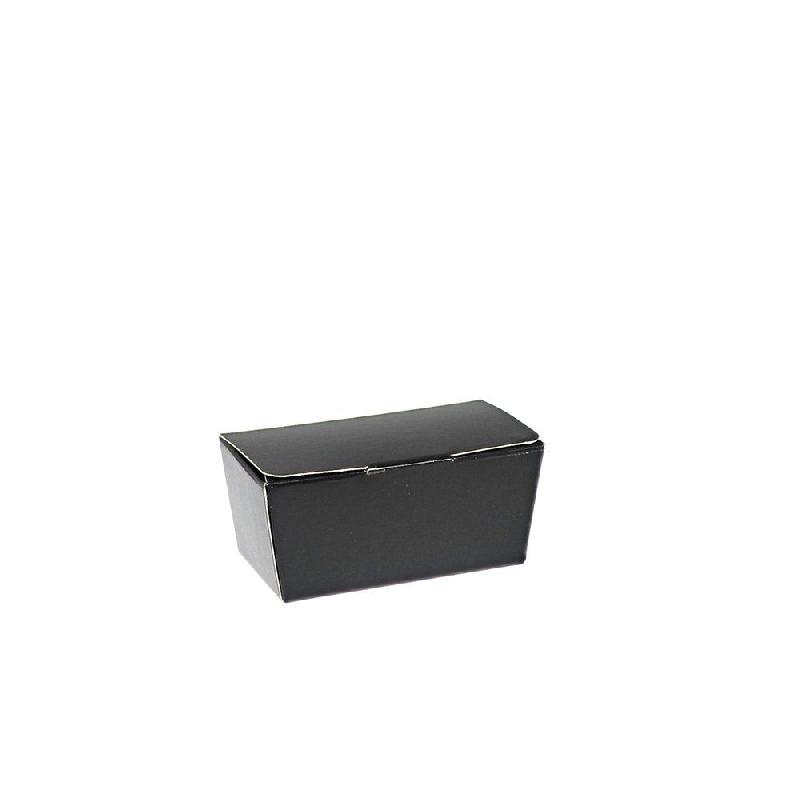 Mini ballotin noir intérieur or - 40g - 7,6x3,6x3,4 cm - Par 50_0