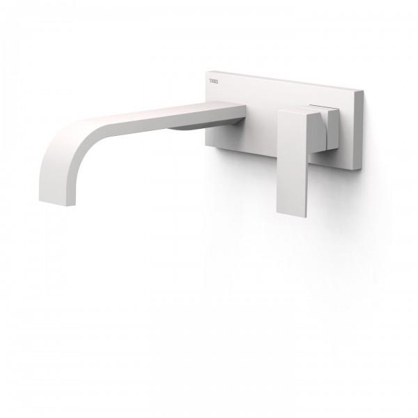 MITIGEUR ÉVIER MURAL STRUCTURE ENCASTRÉE WHITEMAT (BLANC MAT) - TRES 00630012BM