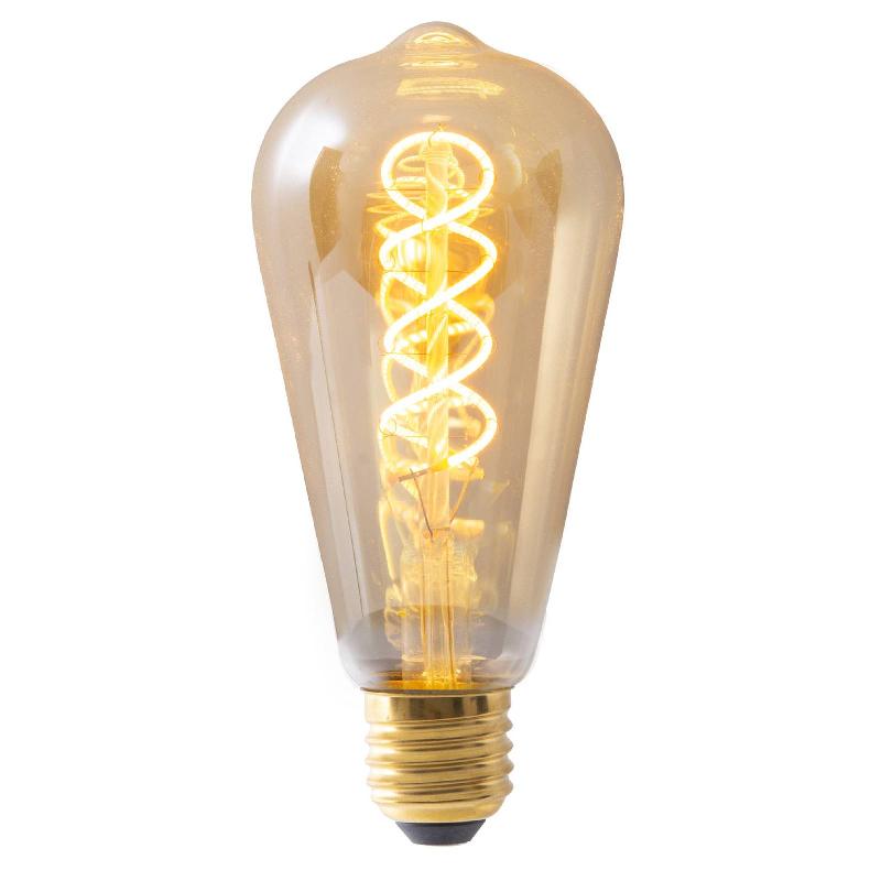 NÄVE LED À FILAMENT E27 4W ST64 DORÉ 180LM 1800K PAR 3