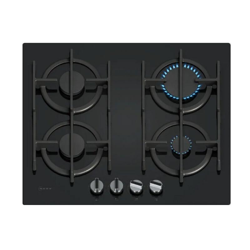 NEFF table de cuisson à gaz 59cm 4 feux noir 7500w noir T26PIP4S0 - noir 4242004284604_0