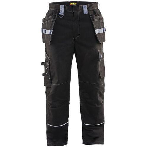 PANTALON ARTISAN RETARDANT FLAMME NOIR/GRIS TAILLE 38 - BLAKLADER