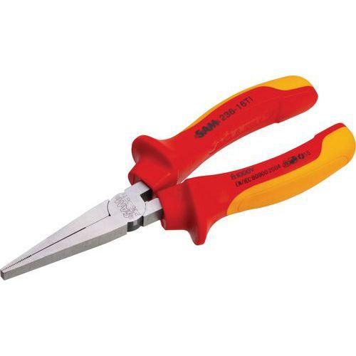 PINCE BEC PLAT ISOLEE 160 MM _ 236-16TI - SAM