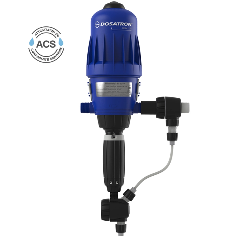 Pompe doseuse de chlore  certifiée pour l'eau potable  - DOSATRON D3WL3000 IE ACS_0