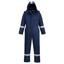 Portwest - Combinaison de travail résistante au feu chaude et antistatique Bleu Marine Taille XL - XL bleu 5036108224319_0